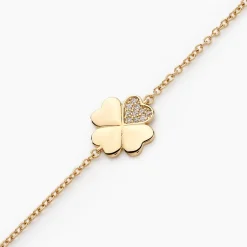 Bracelet Timotha Plaqué Or Jaune Oxyde De Zirconium