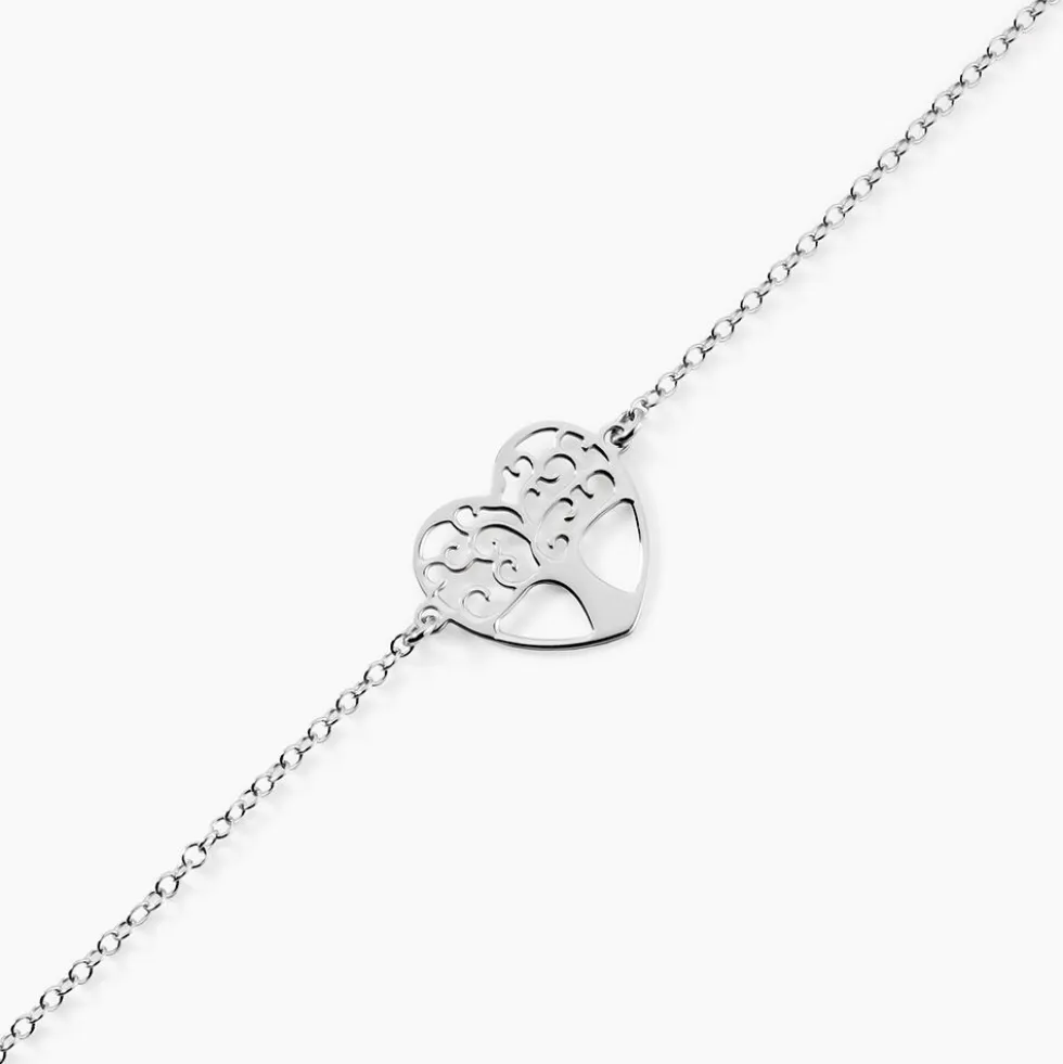 Bracelet Tyfen Argent Blanc