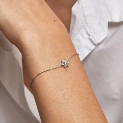 Bracelet Ulyssia Argent Blanc Oxyde De Zirconium