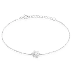 Bracelet Ulyssia Argent Blanc Oxyde De Zirconium