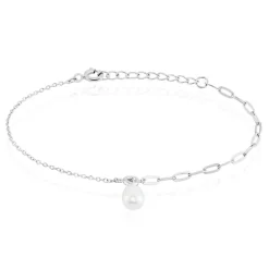 Bracelet Valent Argent Perle De Culture