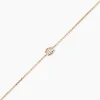 Bracelet Valentyne Plaque Or Jaune Oxyde De Zirconium