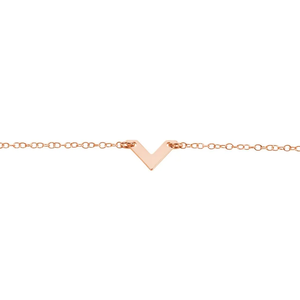 Bracelet Veroniica Argent Rose