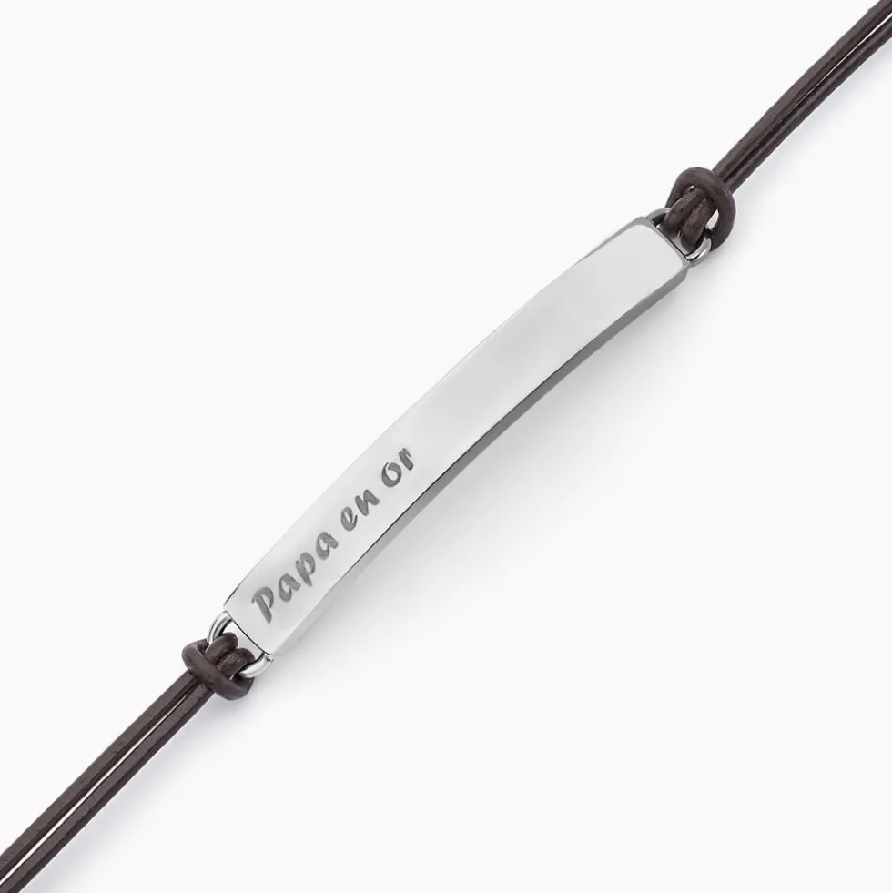 Bracelet Vicenzo Acier Blanc