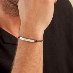 Bracelet Vicenzo Acier Blanc