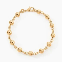 Bracelet Viperine Plaqué Or Jaune