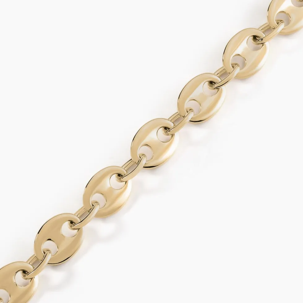 Bracelet William Plaqué Or Jaune
