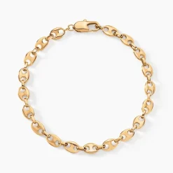 Bracelet William Plaqué Or Jaune