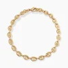 Bracelet William Plaqué Or Jaune
