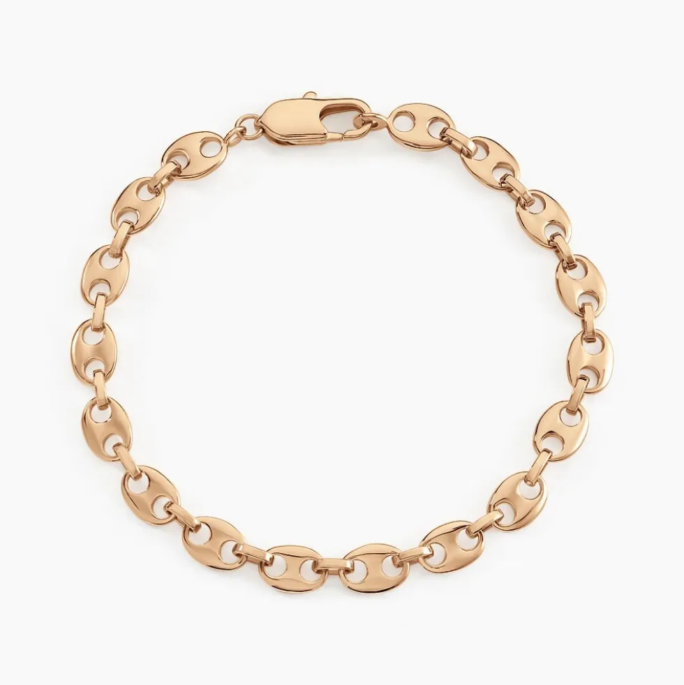 Bracelet William Plaqué Or Jaune