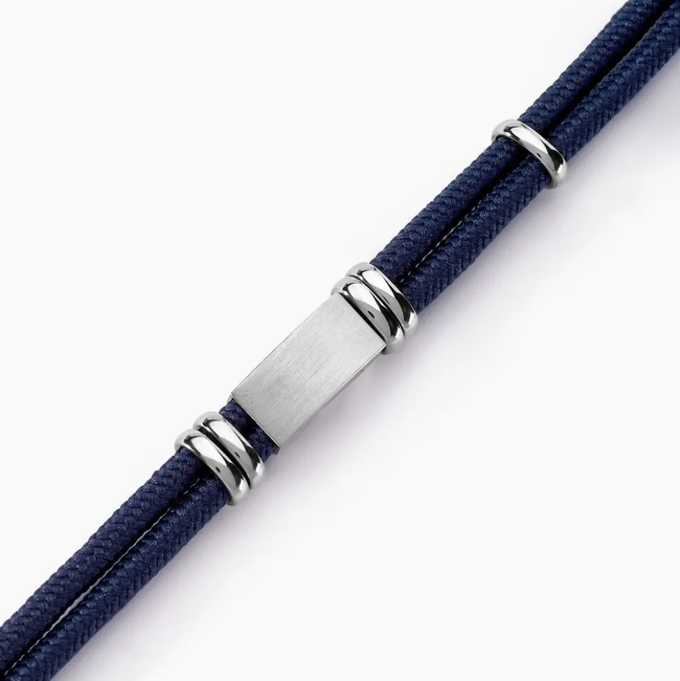 Bracelet Yannik Acier Blanc