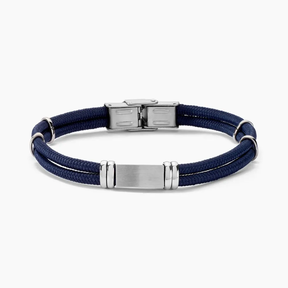 Bracelet Yannik Acier Blanc