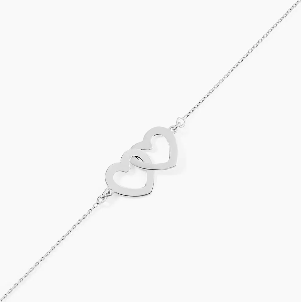 Bracelet Aalia Argent Blanc