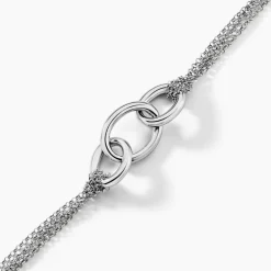 Bracelet Abassia Argent Blanc