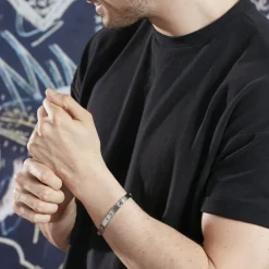 Bracelet Acier Blanc