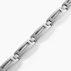 Bracelet Acier Blanc