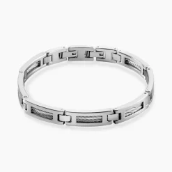 Bracelet Acier Blanc