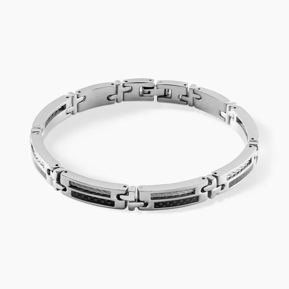 Bracelet Acier Blanc