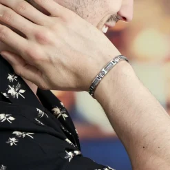 Bracelet Acier Blanc