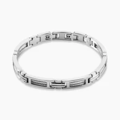 Bracelet Acier Blanc