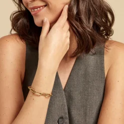 Bracelet Acier Jaune