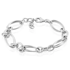 Bracelet Adolie Argent Blanc