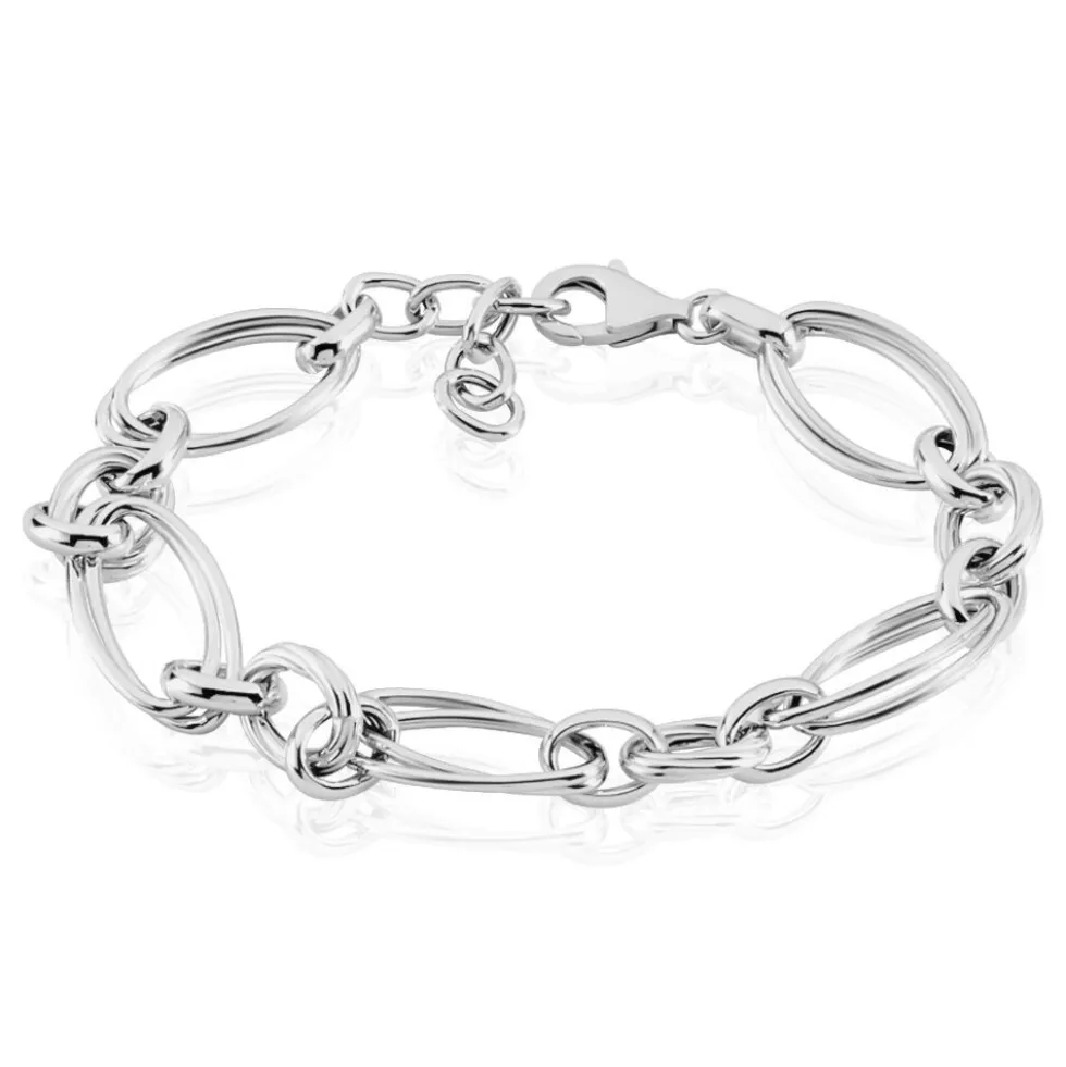 Bracelet Adolie Argent Blanc