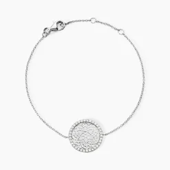 Bracelet Agnete Argent Blanc Oxyde De Zirconium