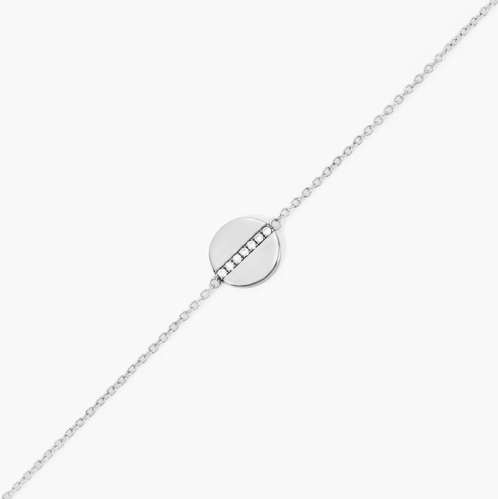 Bracelet Alexane Argent Blanc Oxyde De Zirconium