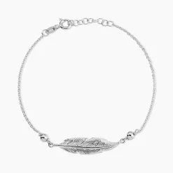 Bracelet Aliza Argent Blanc