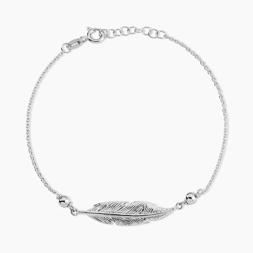 Bracelet Aliza Argent Blanc