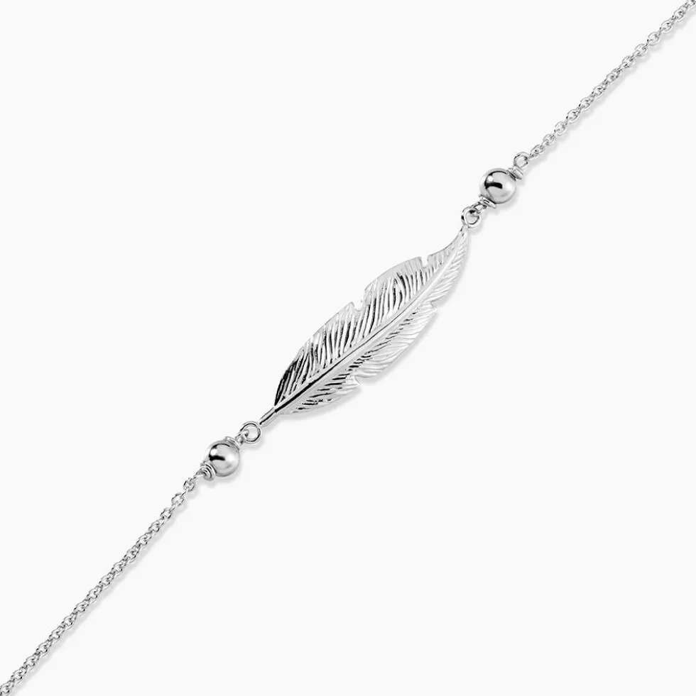 Bracelet Aliza Argent Blanc