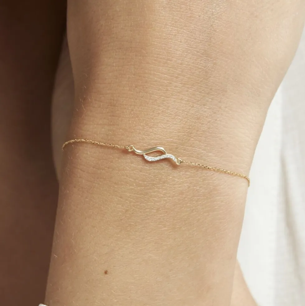 Bracelet Aliz Or Jaune