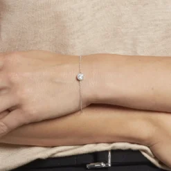 Bracelet Anaissa Argent Blanc Oxyde De Zirconium