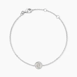 Bracelet Anaissa Argent Blanc Oxyde De Zirconium
