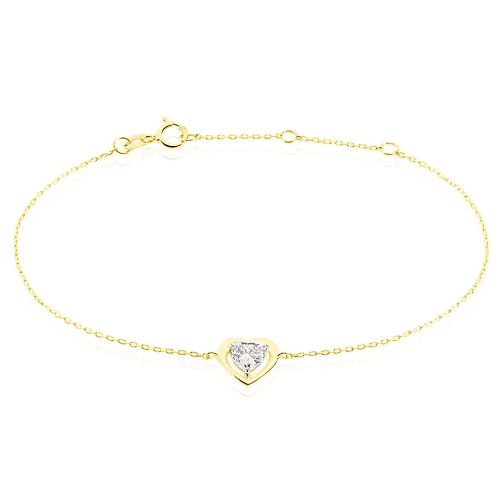 Bracelet Anastasy Or Jaune Oxyde De Zirconium