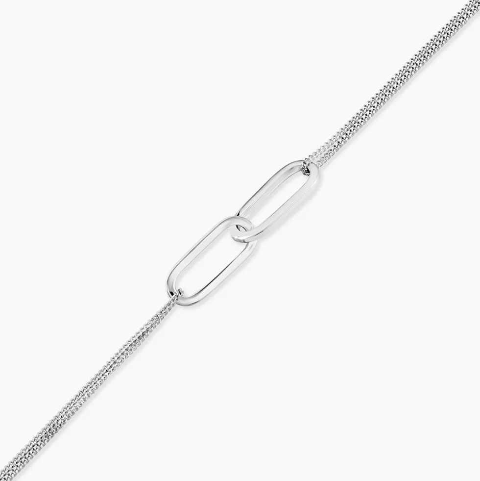 Bracelet Andrea Argent Blanc