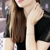 Bracelet Andrej Maille Fantaisie Or Bicolore