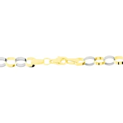Bracelet Andrej Maille Fantaisie Or Bicolore