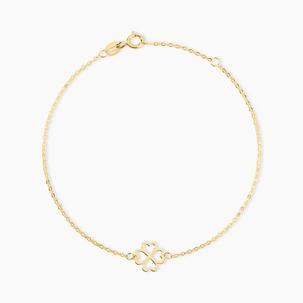 Bracelet Aquilegia Or Jaune