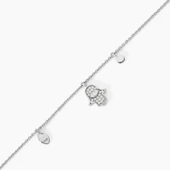 Bracelet Argent Basten Oxydes De Zirconium
