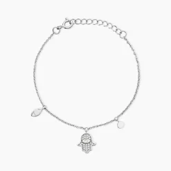 Bracelet Argent Basten Oxydes De Zirconium
