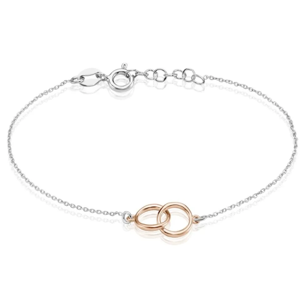 Bracelet Argent Bicolore Virgino