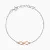 Bracelet Argent Bicolore Werner
