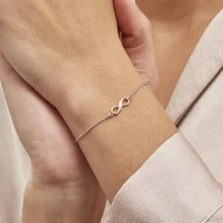 Bracelet Argent Bicolore Werner