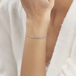 Bracelet Argent Blanc Hippolyta