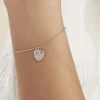Bracelet Argent Blanc Ilie