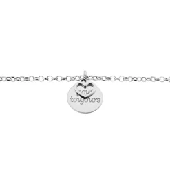 Bracelet Argent Blanc Ilie