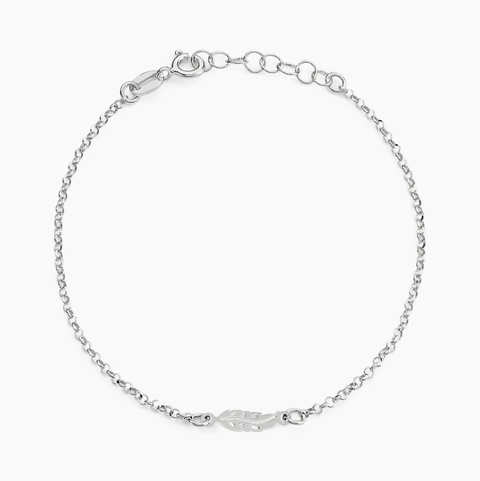 Bracelet Argent Blanc Maic