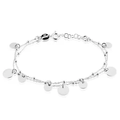 Bracelet Argent Blanc Merve